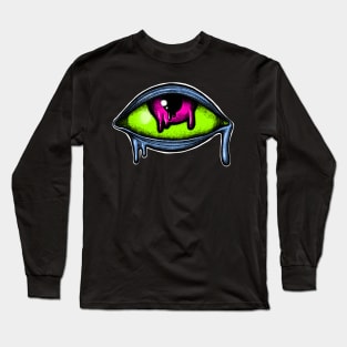 Melting Eye Long Sleeve T-Shirt